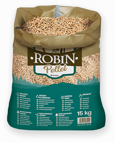 worek pelletu opałowego Robin do kupienia w Suszu lub sklepie internetowym